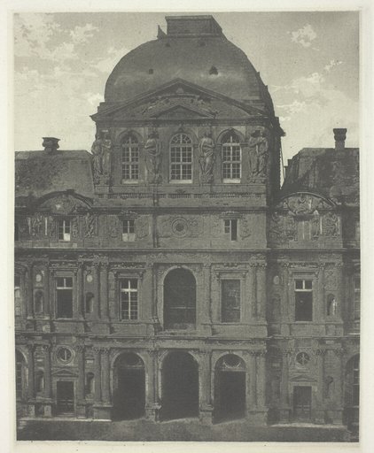Paris: Pavillon de l'Horloge, the Louvre