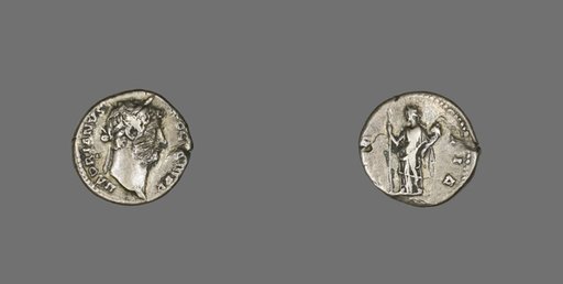 Denarius (Coin) Portraying Emperor Hadrian