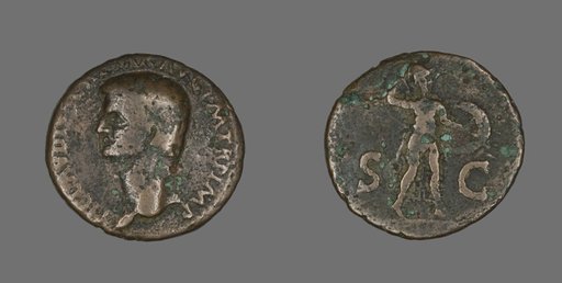As (Coin) Portraying Emperor Claudius