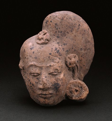 Head from a Figurine of a Female
