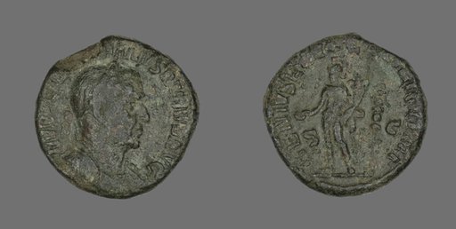 Coin Portraying Emperor Aurelian