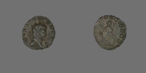 Coin Portraying Emperor Gallienus