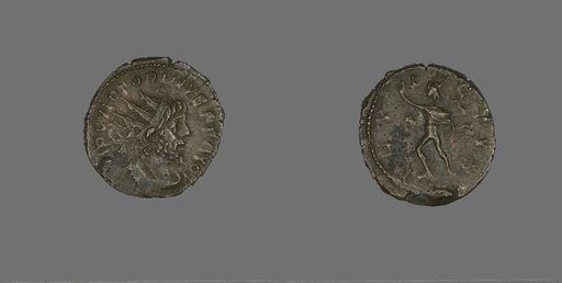 Coin Portraying Emperor Victorian I