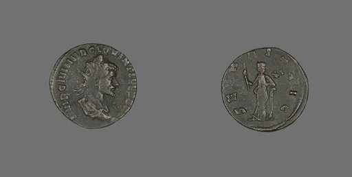 Coin Portraying Emperor Quintillus