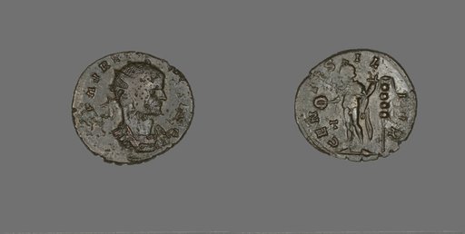 Coin Portraying Emperor Aurelian