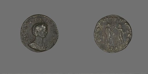 Coin Portraying Empress Severina
