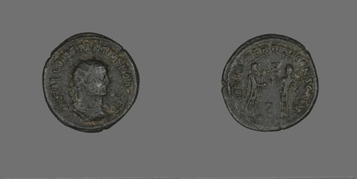 Coin Portraying Emperor Constantius I