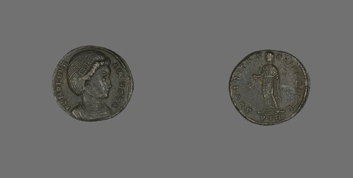 Coin Portraying Empress Helena