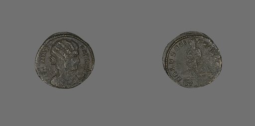 Coin Showing Portraying Empress Fausta