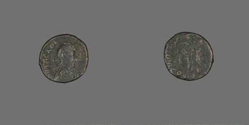 Coin Portraying Emperor Arcadius