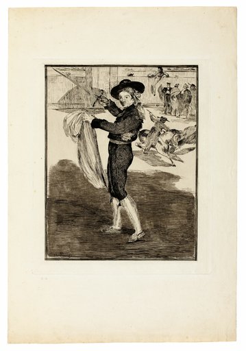 Victorine Meurent in the Costume of an "Espada"