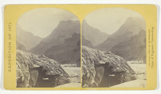 Grotto Spring, Grand Cañon, Colorado River, No. 4 from the series "Explorations and Surveys West of the 100th Meridian"