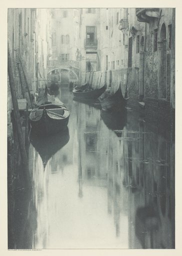 Reflection-Venice, from the portfolio "American Pictorial Photography, Series I" (1899); edition 146/150