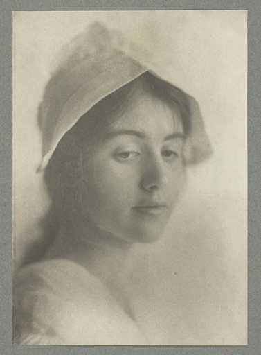 A Study Head, No. 14 from the portfolio "American Pictorial Photography, Series II” (1901)
