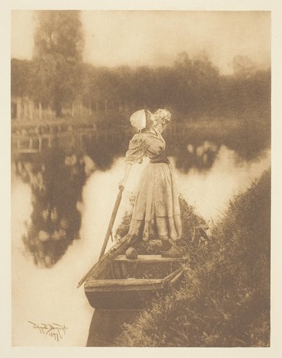 Hailing the Ferry, No. 15 from the portfolio "American Pictorial Photography, Series II” (1901); edition 34/150