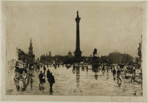 Nelson Monument, Trafalgar Square, London