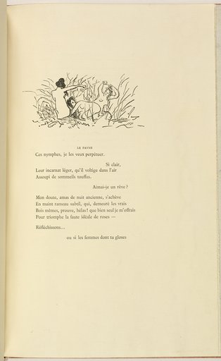 L'après-midi d'un faune