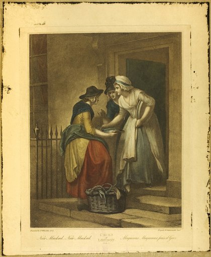 New Mack'rel, New Mackrel, Plate 5 from The Cries of London