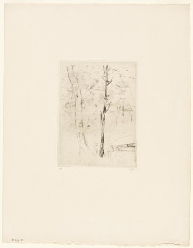 The Lake in the Bois de Boulogne