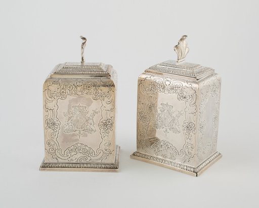 Pair of Tea Caddies