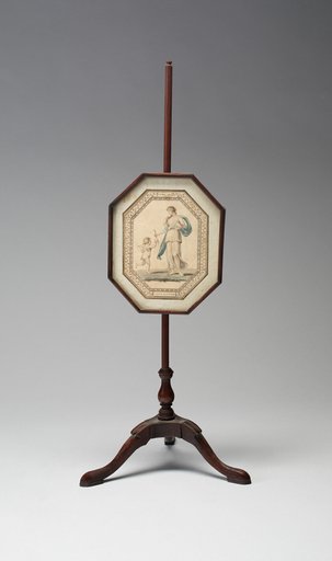 Pole Screen with Venus and Cupid
