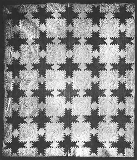 Bedcover (Feather-Edged Star Quilt)