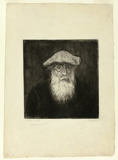 Camille Pissarro, A Self-Portrait