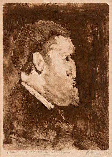 Caricature of William Gedney Bunce