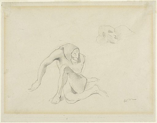 Two Grotesque Figures