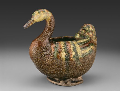 Vessel in Form of a Bird