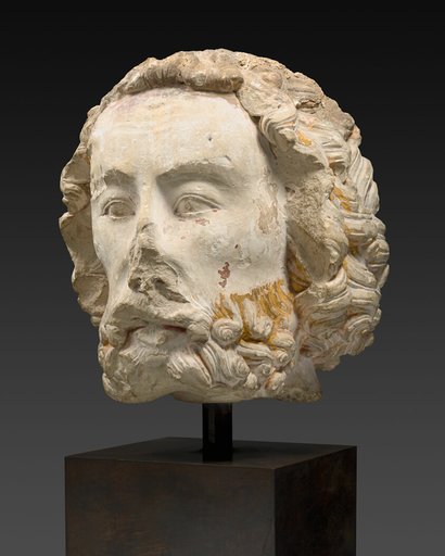 Head of a Bearded Man