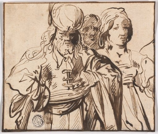 Three Half-Length Figures