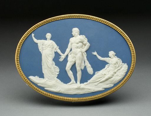 Medallion with Judgment of Hercules