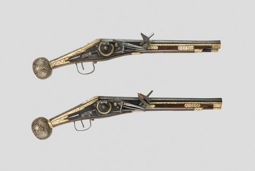 Pair of Wheellock Pistols