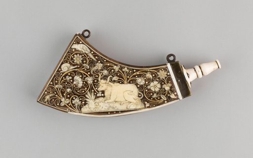 Powder Flask for Archduke Mathias of Austria (Emperor 1612-19)