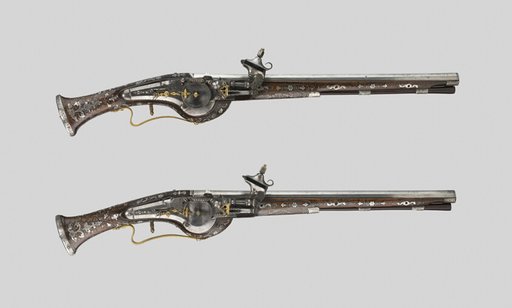 Pair of Wheellock Pistols
