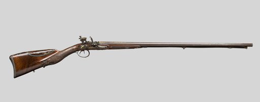 Double-Barreled Flintlock Shotgun