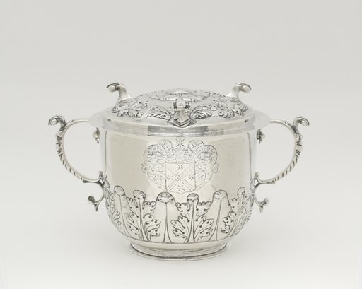 Two-Handled Covered Cup
