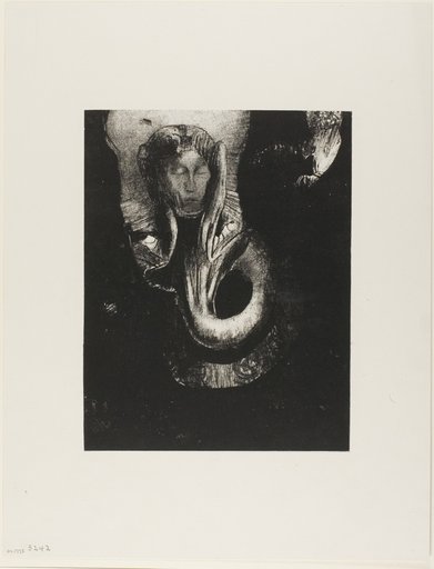 Oannes: "I, the first consciousness in Chaos, rose from the abyss to harden matter, to determine forms," plate 14 from The Temptation of Saint Anthony (3rd series)