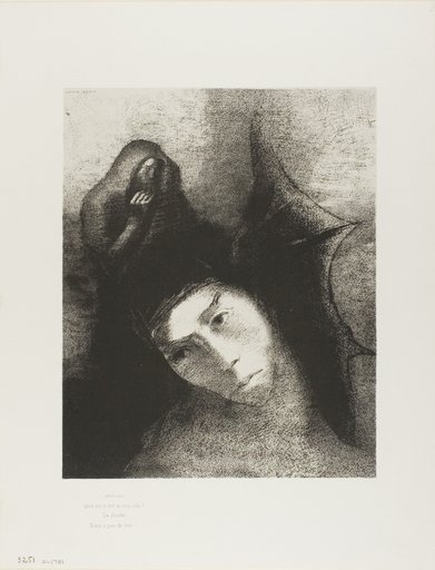 Anthony: "What is the object of all this?" The Devil: "There is no object!", plate 18 of 24