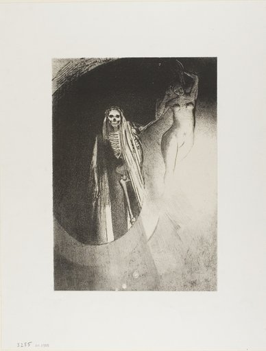 Death: It is I Who Make You Serious; Let Us Embrace Each Other, plate 20 of 24