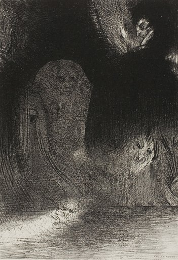 I Have Sometimes Seen in the Sky What Seemed to Be Like Forms of Spirits, plate 21 of 24