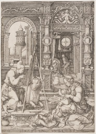 Saint Luke Painting the Virgin and Child