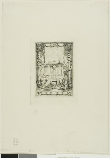 Frontispiece for the Catalogue of the Engravings of Thomas De Leu