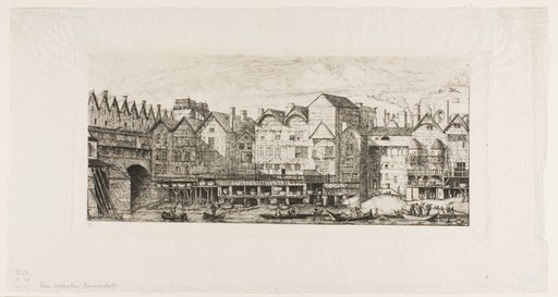 View of Part of the City of Paris toward the Close of the XVII Century