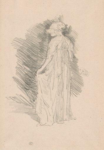 The Draped Figure, Back View
