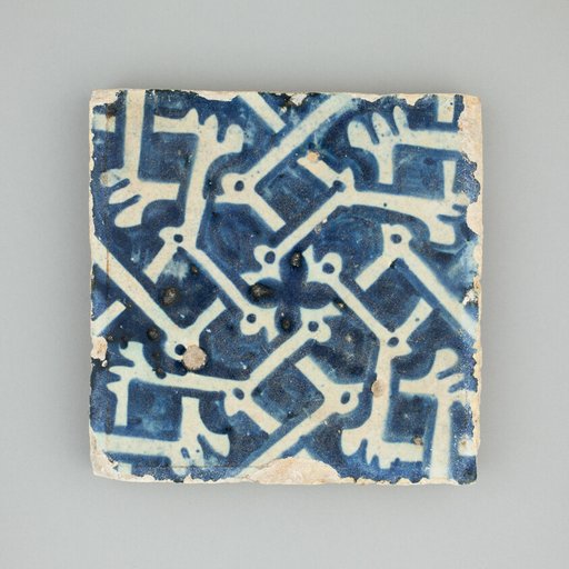 Floor Tile with Bone Pattern