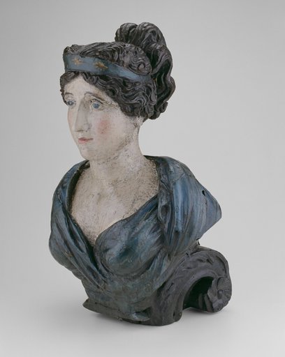 Ship Figurehead: Female Bust
