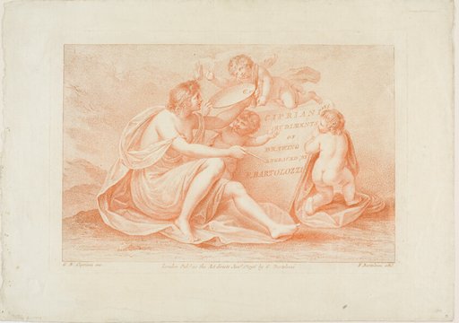 Frontispiece from Cipriani's "Rudiments of Drawing"