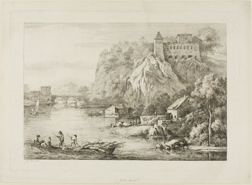 View of the Carmes de Caussées at Lyon